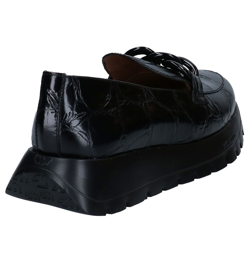 Wonders Ecru Loafers in leer (290010)