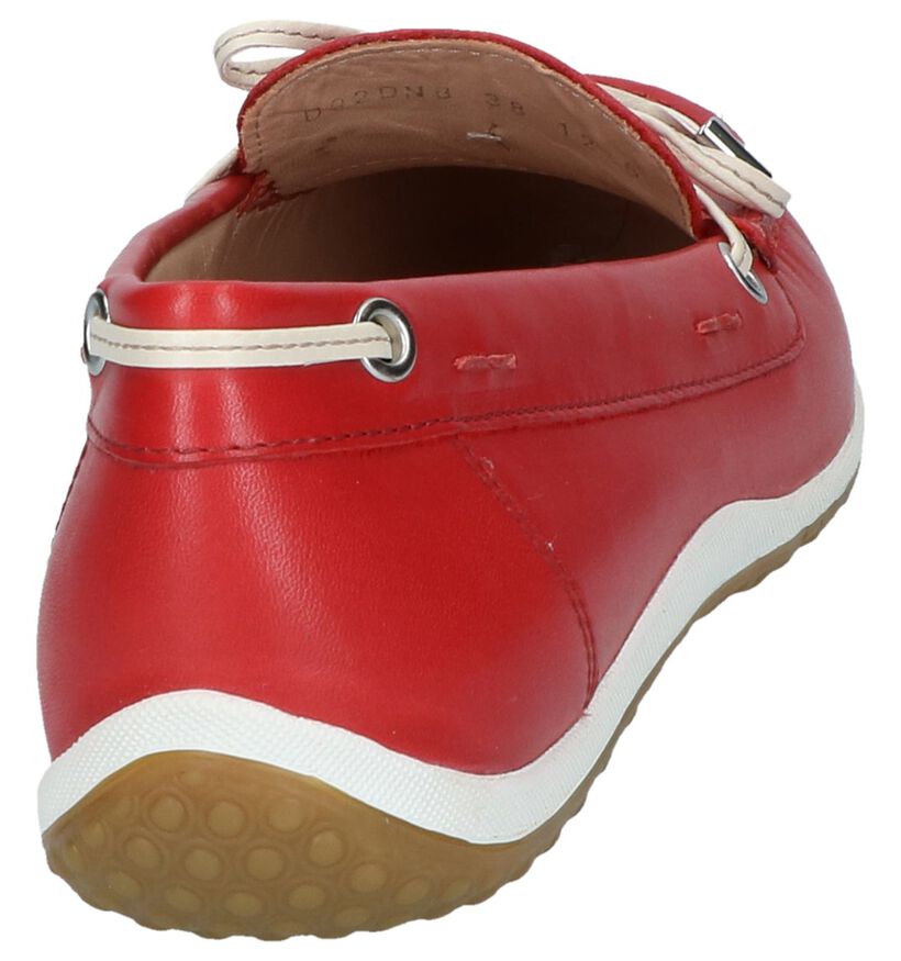 Geox Vega Moc Mocassins en Ecru pour femmes (303577)