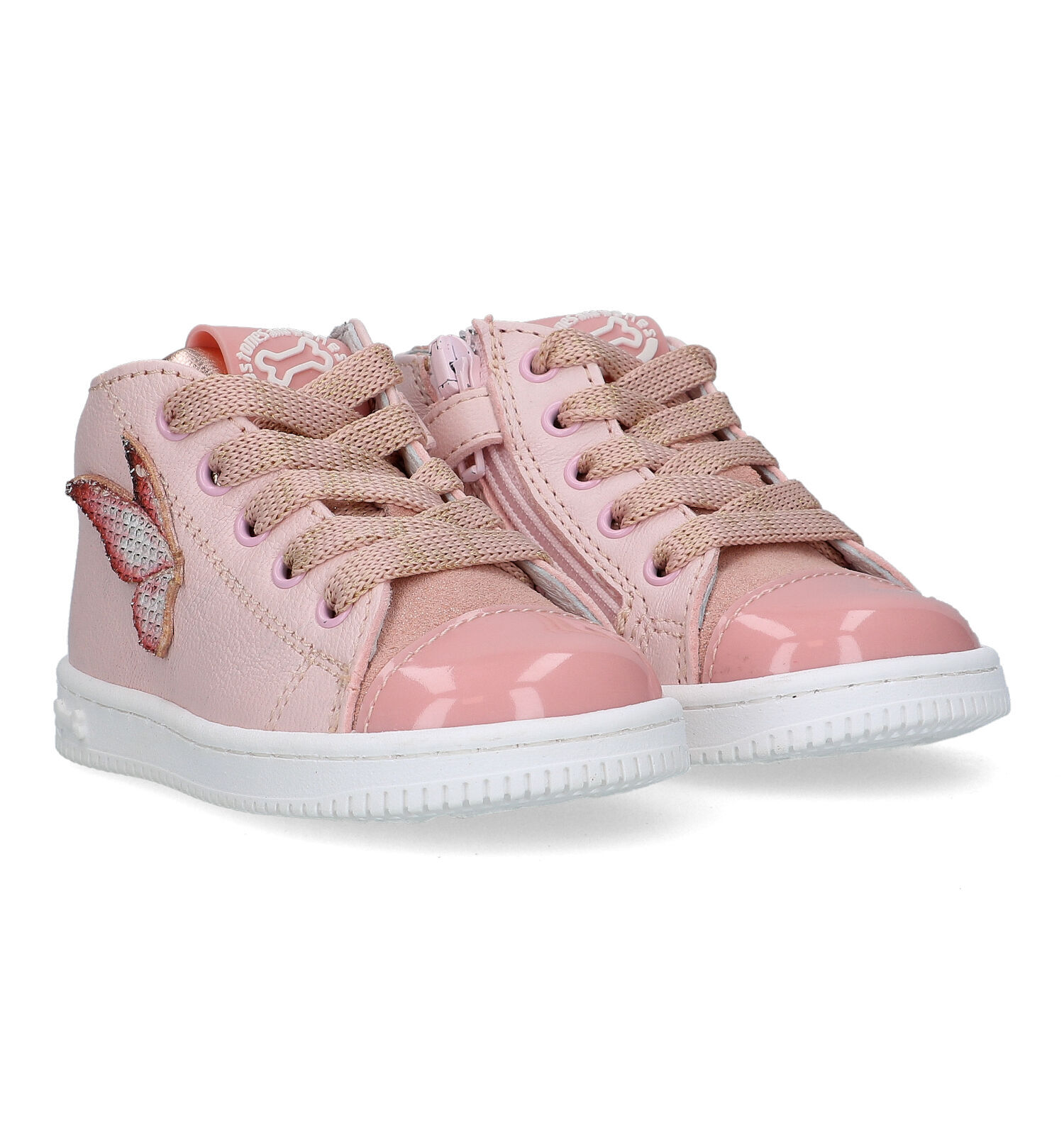 STONES and BONES Flet Roze Babyschoenen Meisjes Babyschoenen Online op TORFS.BE