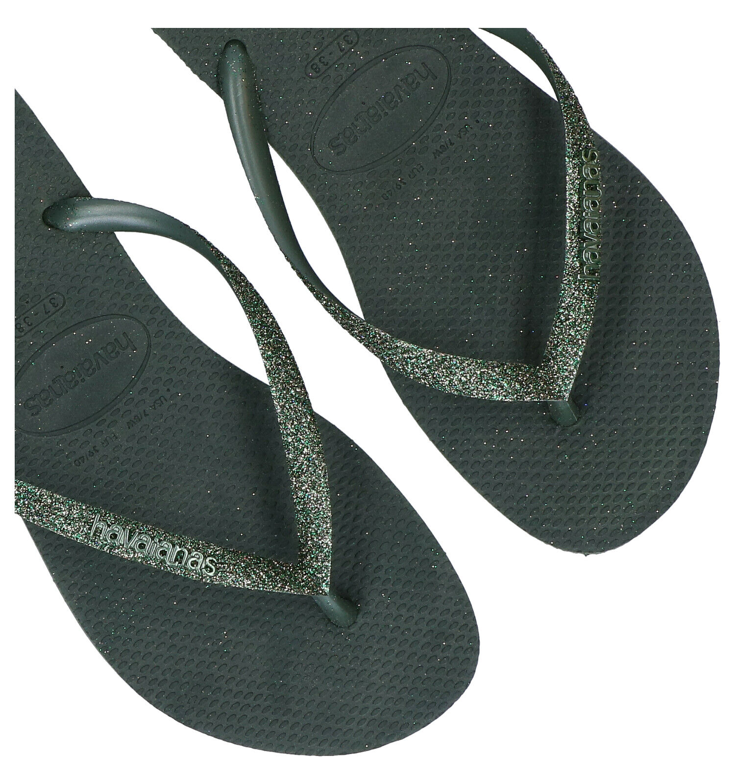Groene havaianas shop