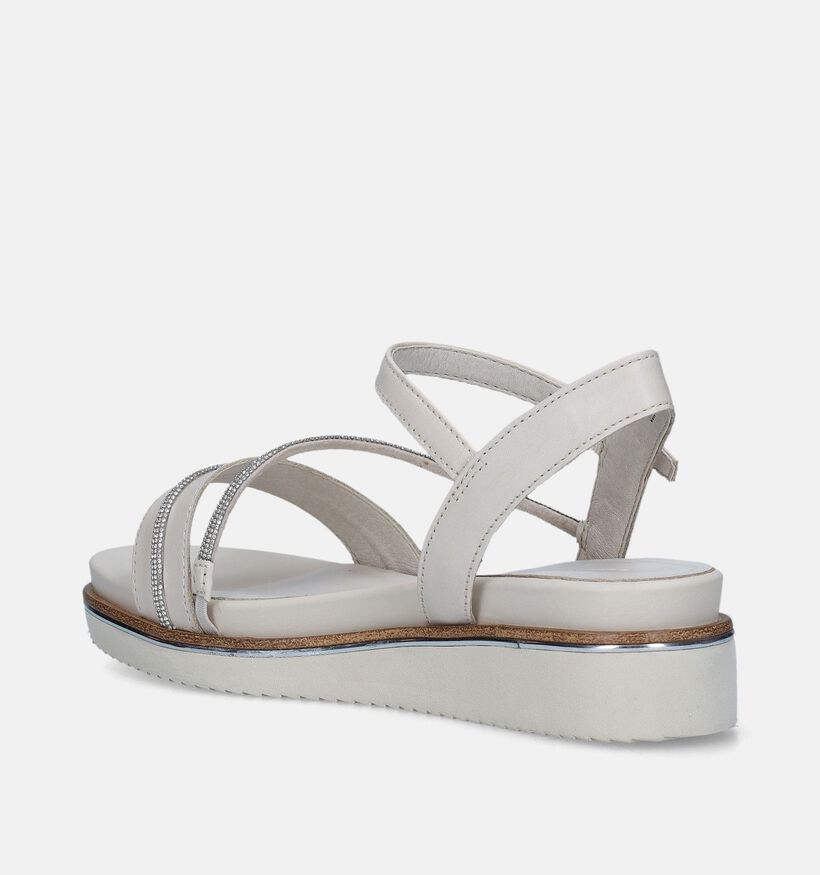 Tamaris Beige Sandalen Met Sleehak voor dames (338300)