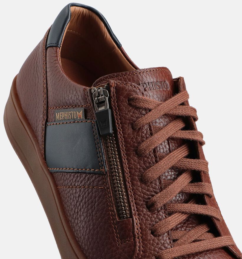Mephisto Henrik Oregon Chaussures plates en Marron pour hommes (362716) - pour semelles orthopédiques