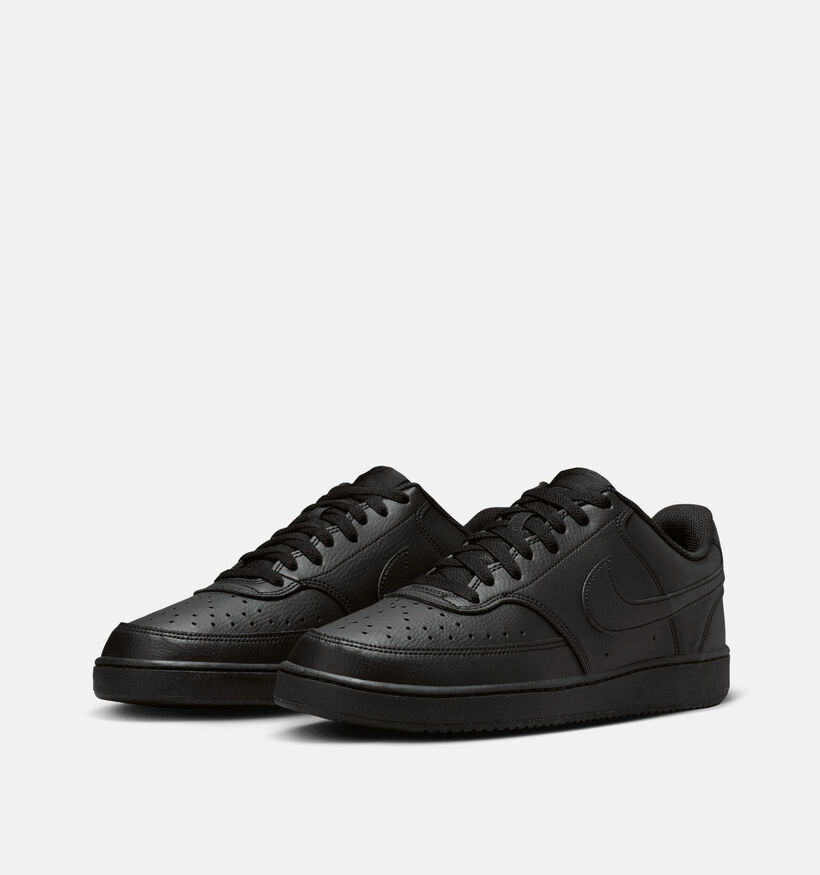 Nike Court Vision Low Next Nature Zwarte Sneakers voor jongens, heren (343756)
