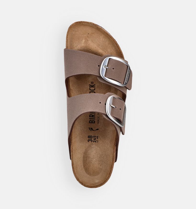 Birkenstock Arizona Big Buckle Bruine Slippers voor dames (369533)