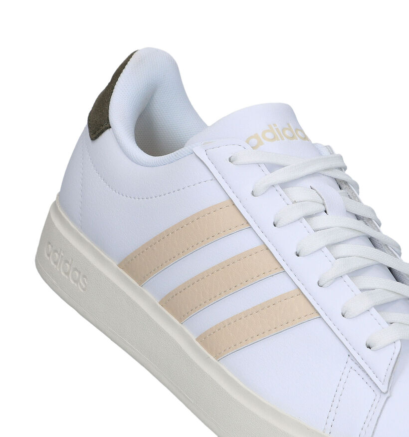 adidas Grand Court 2.0 Witte Sneakers voor heren (329401)