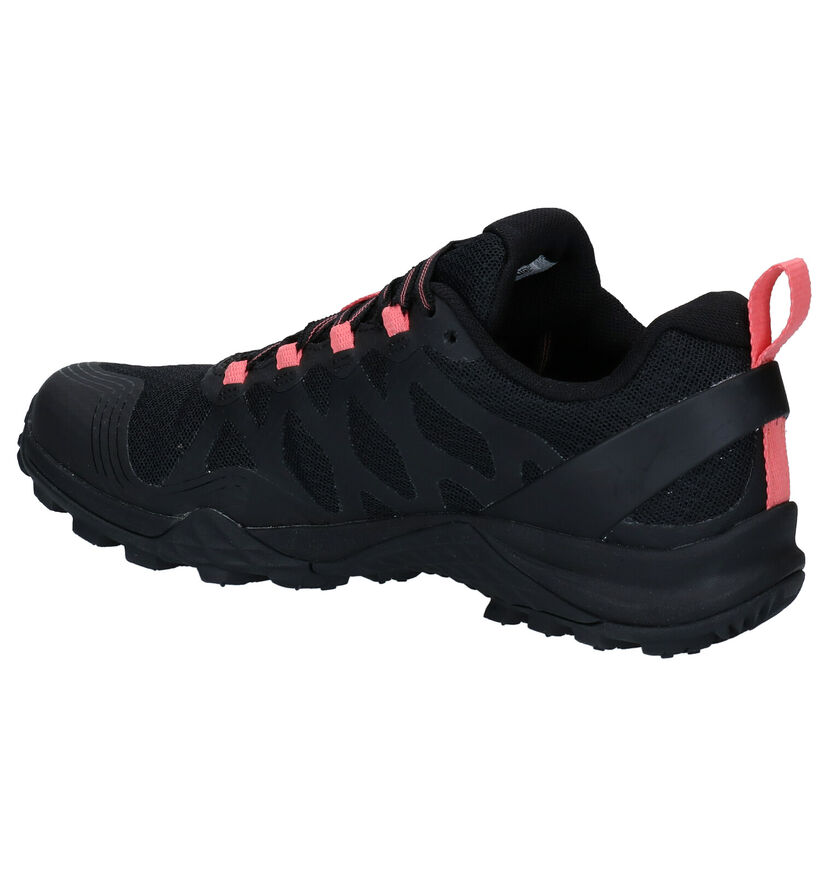 Merrell Siren 3 GTX Zwarte Wandelschoenen voor dames (310223) - geschikt voor steunzolen