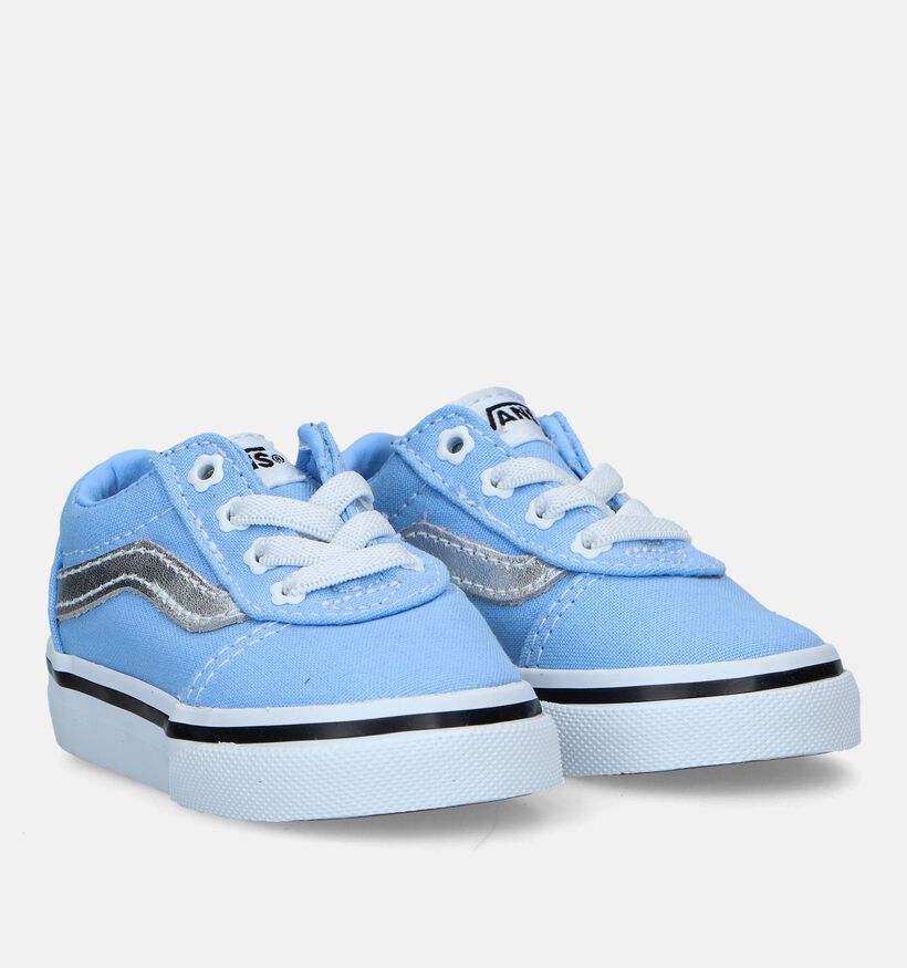 Vans Ward Slip-on TD Blauwe Sneakers voor jongens, meisjes (327971)