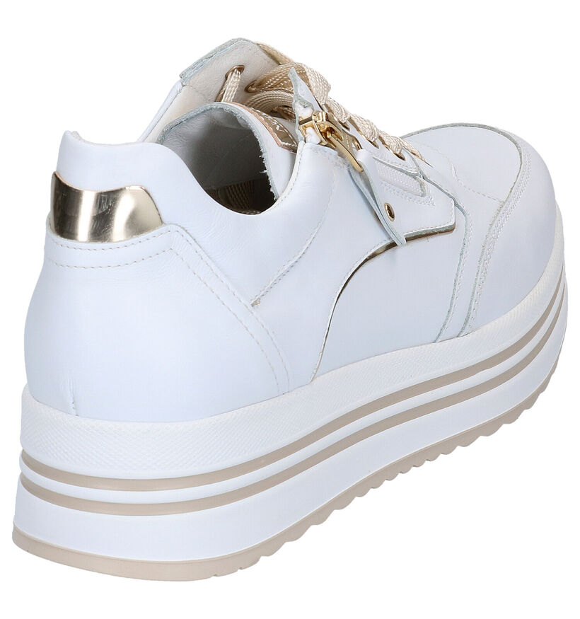 NeroGiardini Witte Sneakers in leer (307496)