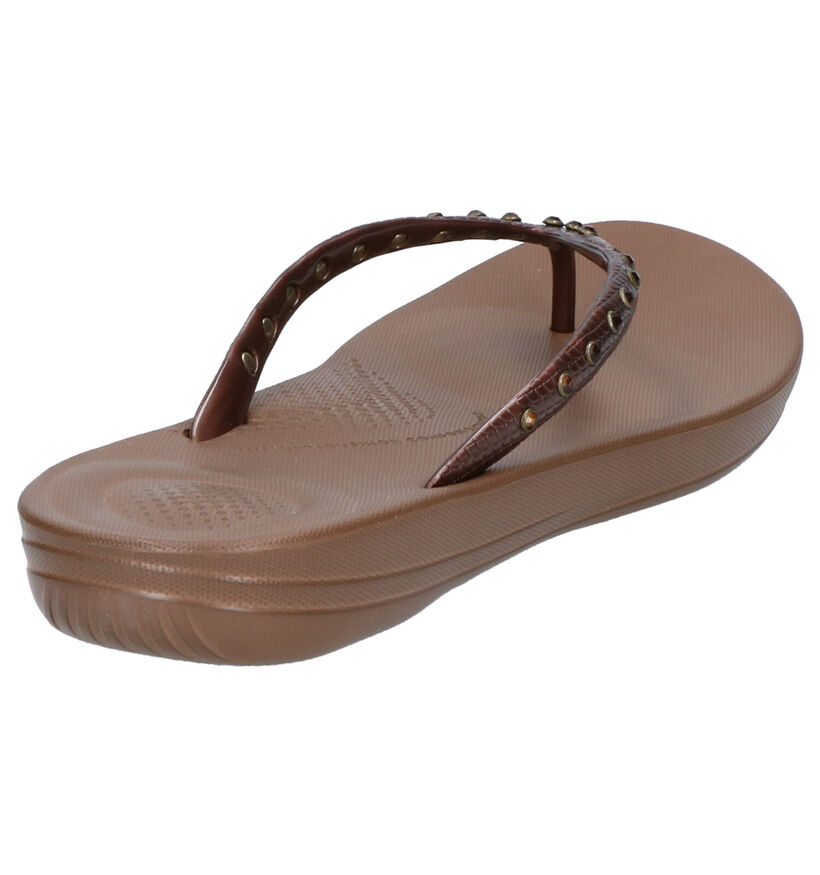 FitFlop iQUSHION Bruine Teenslippers in kunststof (267784)