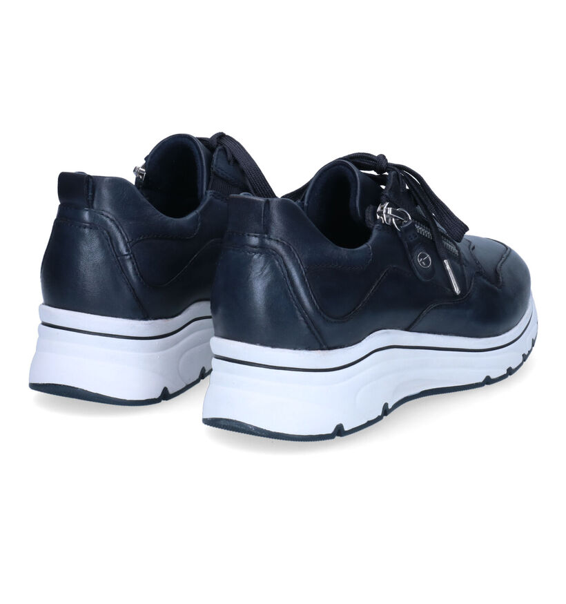 Tamaris Pure Relax Chaussures &agrave; lacets en Cognac en cuir (302763)