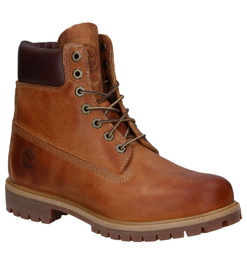 Timberland Heritage 6 IN Premium Bruine Bottines voor heren (328643)