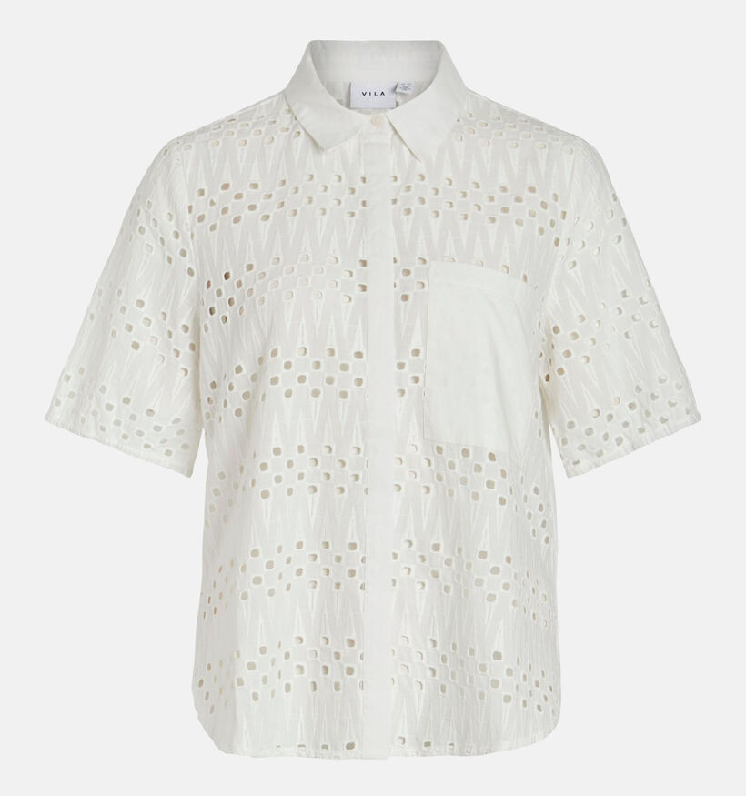 Vila Tia Witte Blouse voor dames (330209)