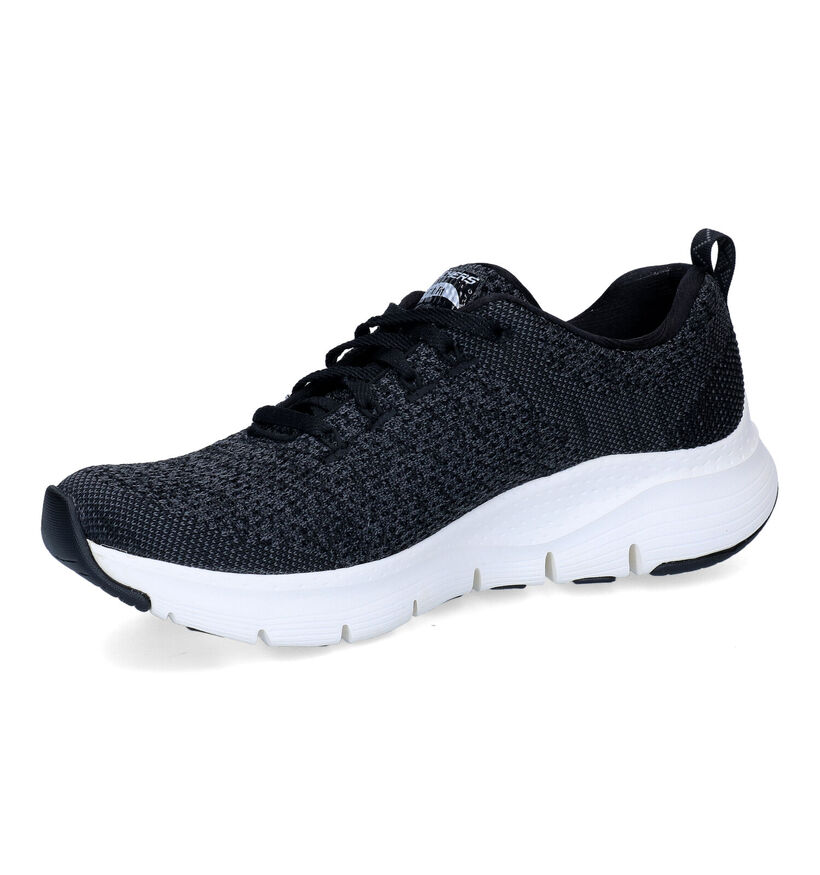 Skechers Arch Fit Infinite Adventure Baskets en Noir pour femmes (301268) - pour semelles orthopédiques