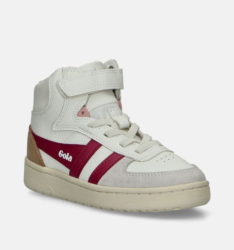 Gola Talon Witte Sneakers voor meisjes (345136) - geschikt voor steunzolen