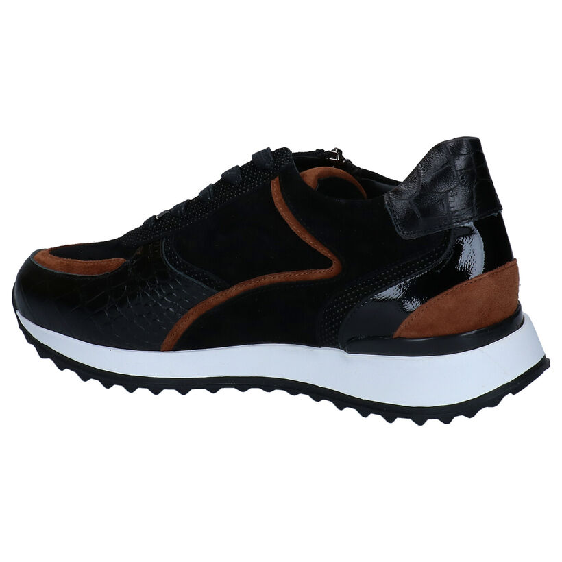Nathan-Baume Chaussures à lacets en Noir pour femmes (297851) - pour semelles orthopédiques