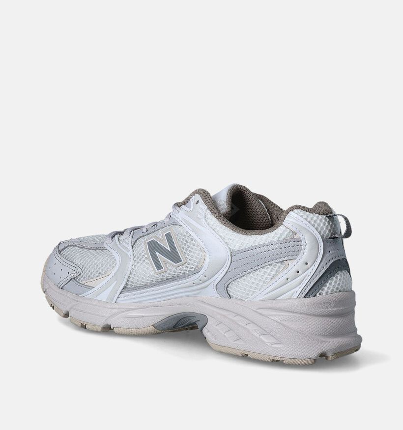 New Balance U 530 Baskets en Écru pour femmes (349727) - pour semelles orthopédiques