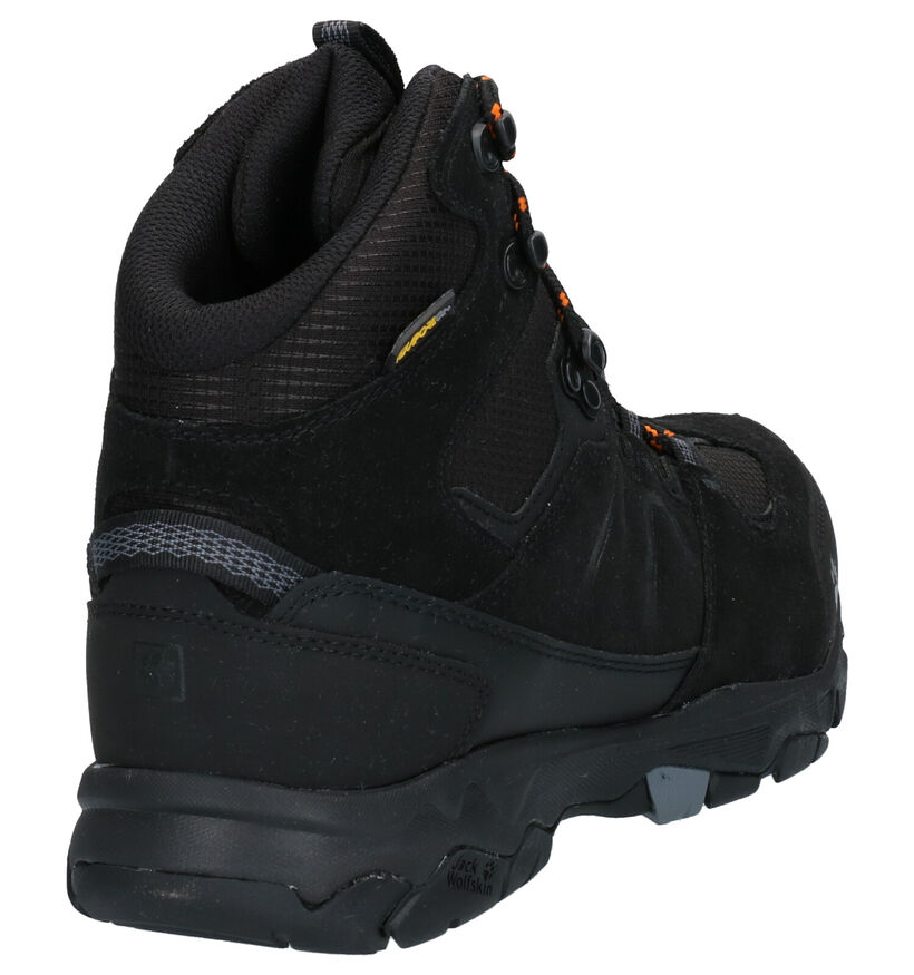 Jack Wolfskin MTN Attack Zwarte Wandelschoenen in stof (254268)