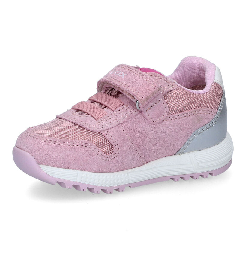 Geox Alben Roze Sneakers in nubuck (310993)