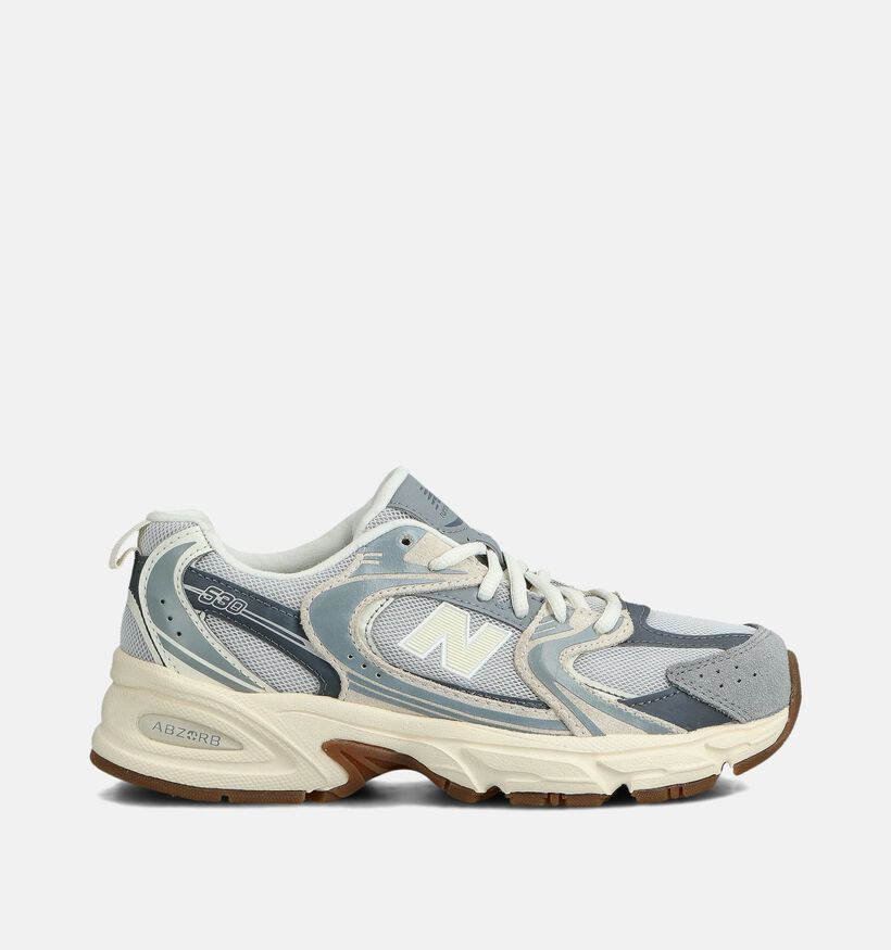 New Balance GR530 Grijze Sneakers voor meisjes, jongens (358678) - geschikt voor steunzolen