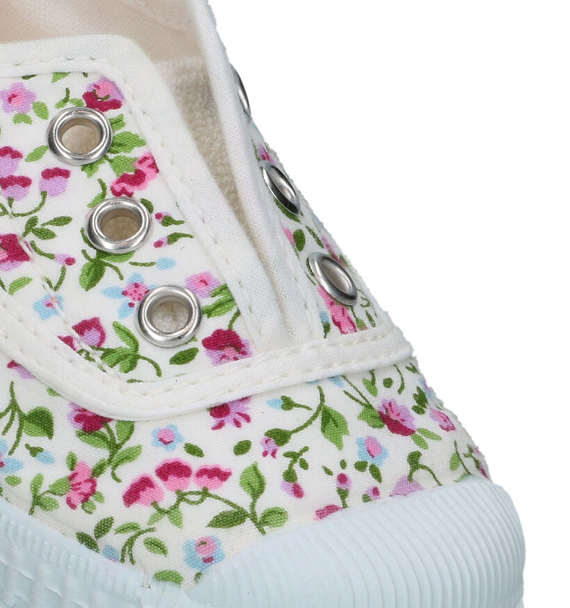 Cienta Slip-ons en Blanc pour filles (348702) - pour semelles orthopédiques