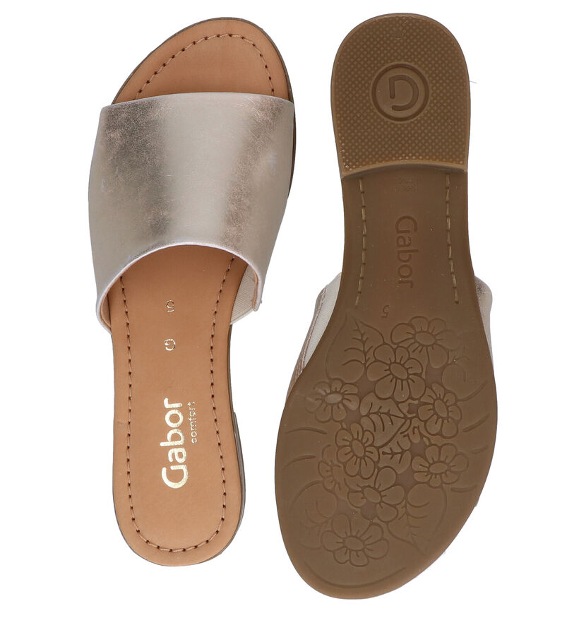 Gabor Gouden Muiltjes in leer (287782)