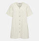 Vero Moda Curve Fonda Ecru Midi-Jurk voor dames (378140)
