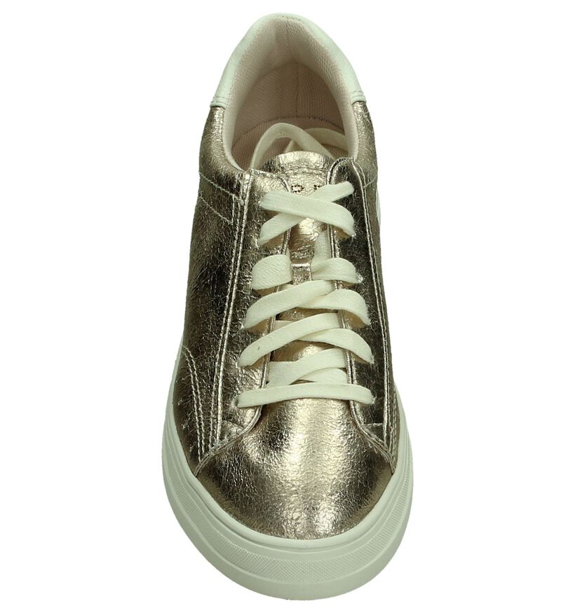 Esprit Baskets basses en Or en imitation cuir (193759)