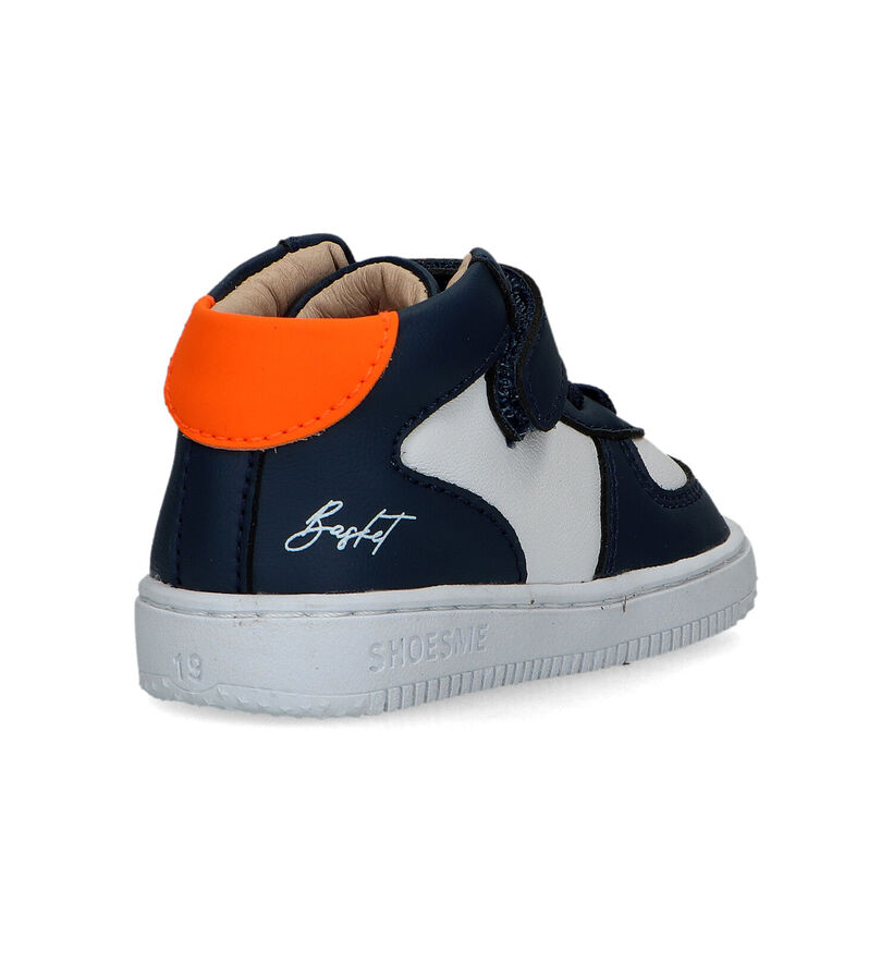 Shoesme Blauwe Sneakers voor jongens, meisjes (320455) - geschikt voor steunzolen