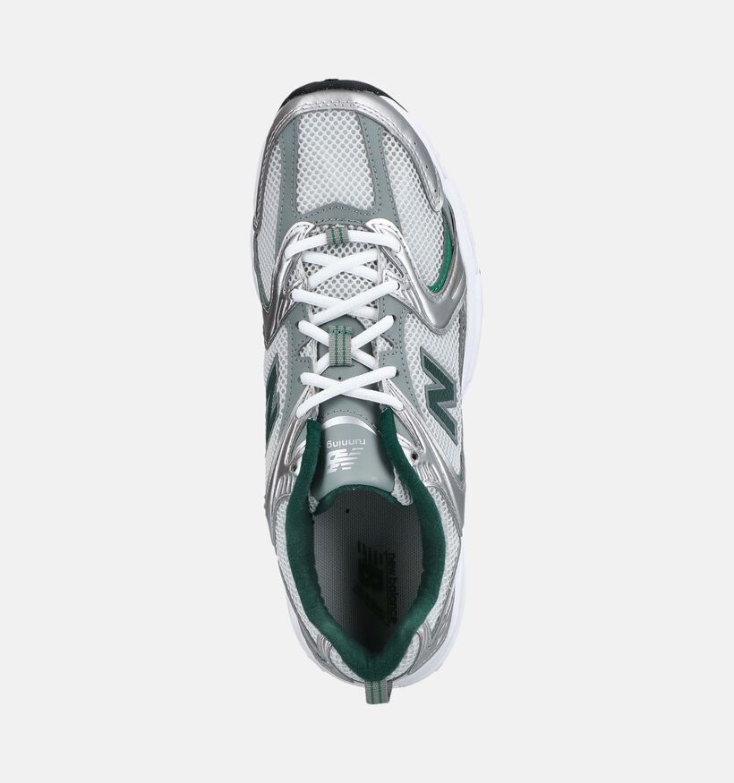 New Balance 530 Baskets basses en Argent pour hommes (375115) - pour semelles orthop&eacute;diques