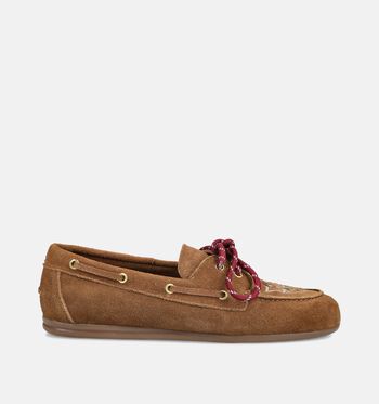 Shoecolate Lage schoenen Cognac/Taupe