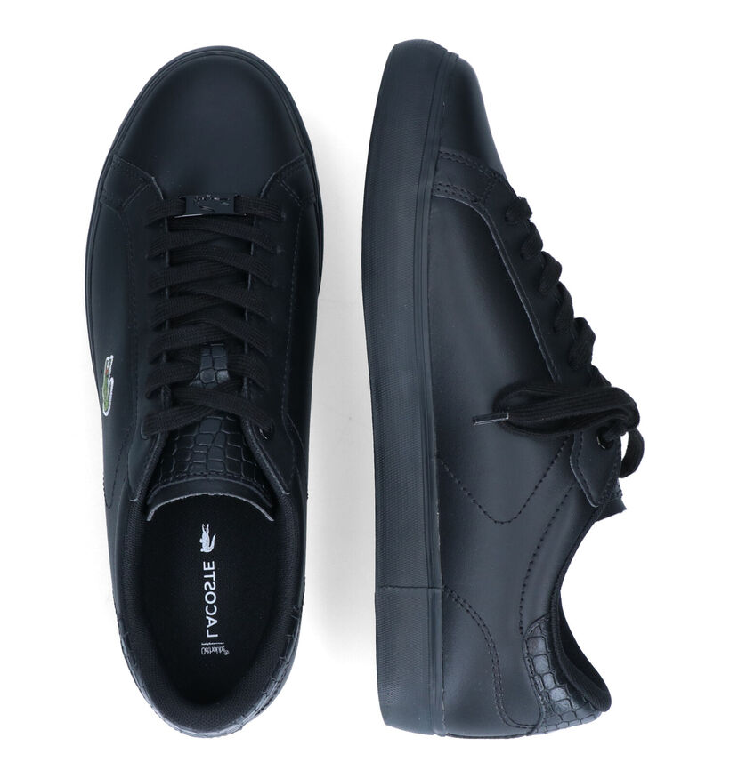 Lacoste Powercourt Chaussures à lacets en Noir pour hommes (313490)
