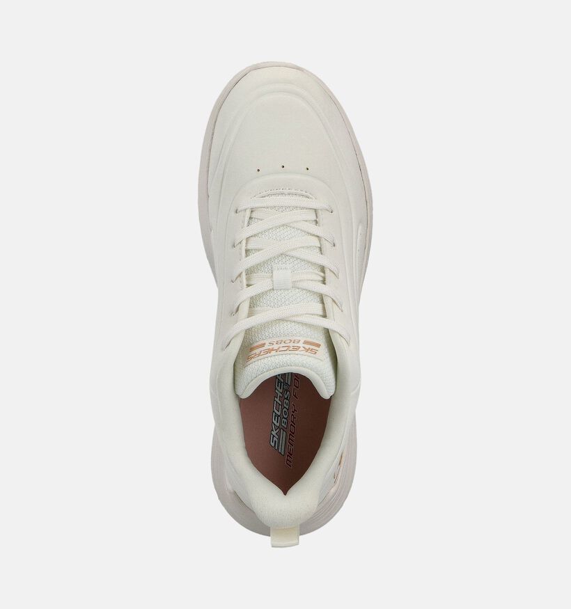 Skechers Bobs Sport Squad Baskets sportives en Blanc pour femmes (361041)