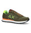 Sun 68 Tom Fluo Kaki Sneakers voor heren (322373) - geschikt voor steunzolen