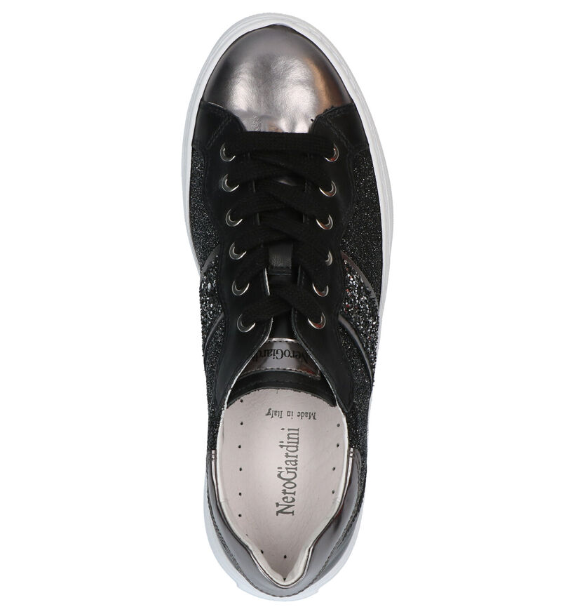 NeroGiardini Chaussures à lacets en Noir en cuir (270589)