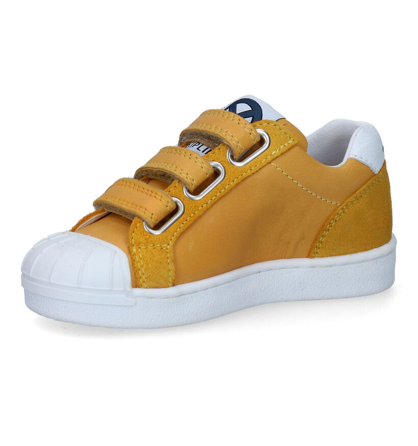 Kipling Duros 2 Chaussures à velcro en Jaune pour garçons (308250) - pour semelles orthopédiques