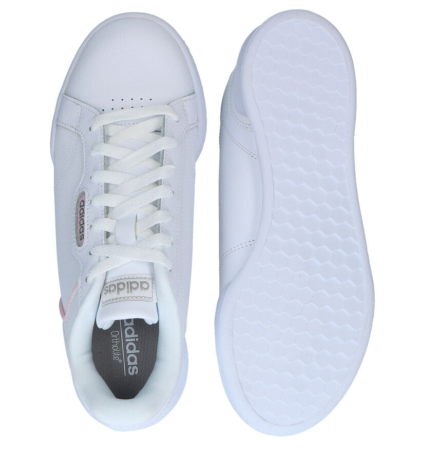 adidas Roguera Baskets en Blanc en cuir (290833)