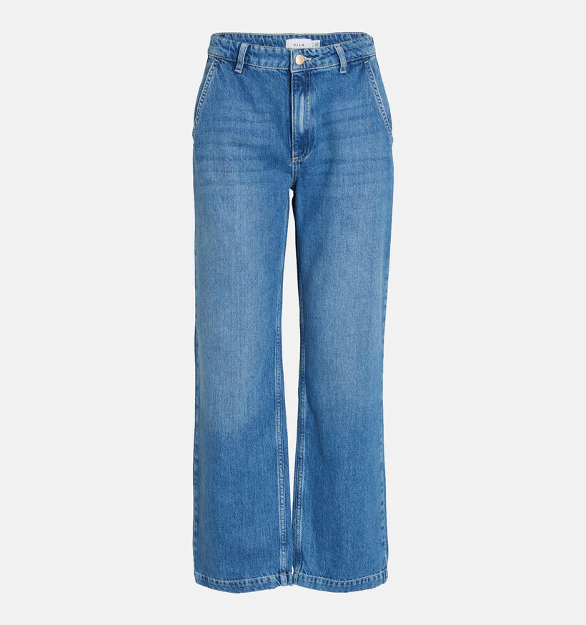 Vila Denise Blauwe Straight leg jeans L32 voor dames (332518)