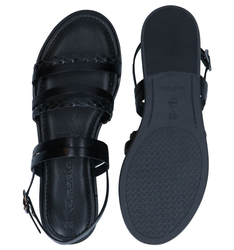 Tamaris Touch it Sandales en Noir en cuir (289312)