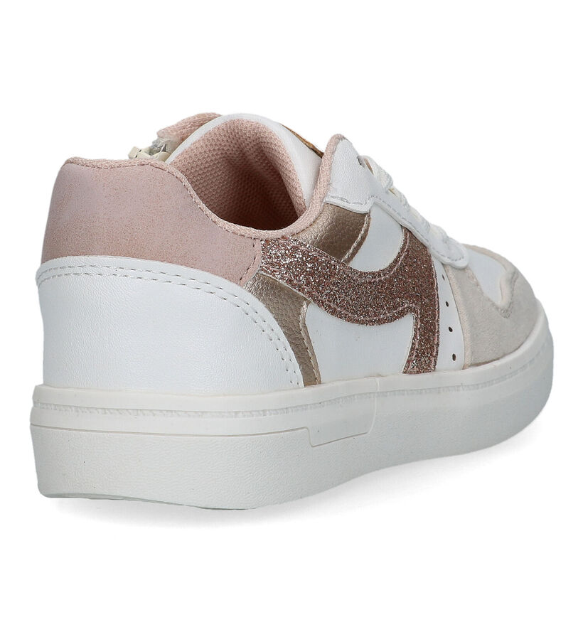 Milo & Mila Baskets basses en Blanc pour filles (320756)