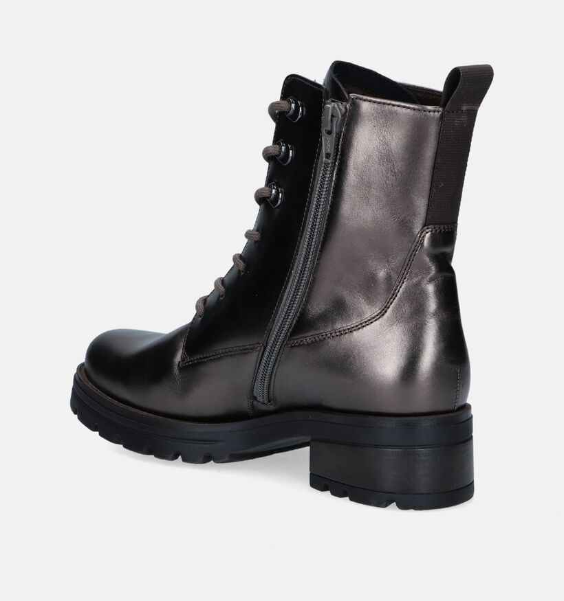 Gabor OptiFit Bronzen Bottines voor dames (348075) - geschikt voor steunzolen