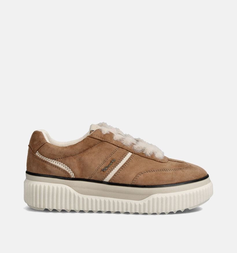 Tamaris Baskets en Camel pour femmes (360613) - pour semelles orthopédiques