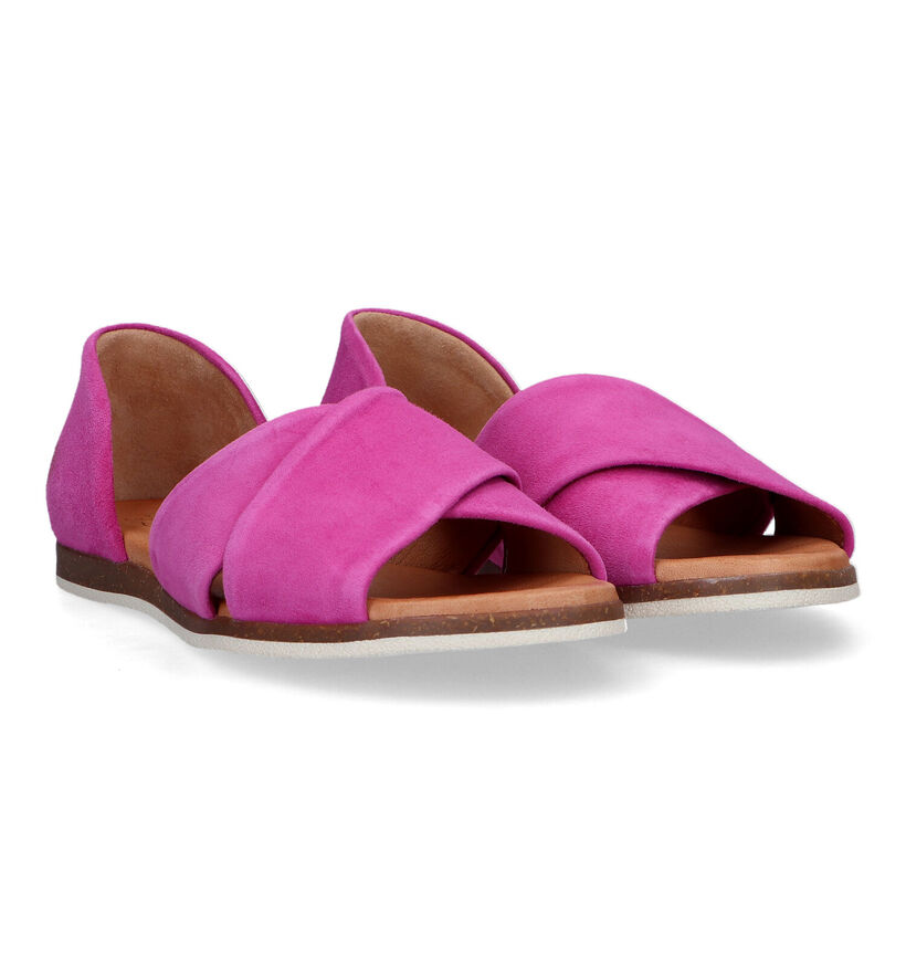 Apple of Eden Chuisi Sandales en Fuchsia pour femmes (322607)