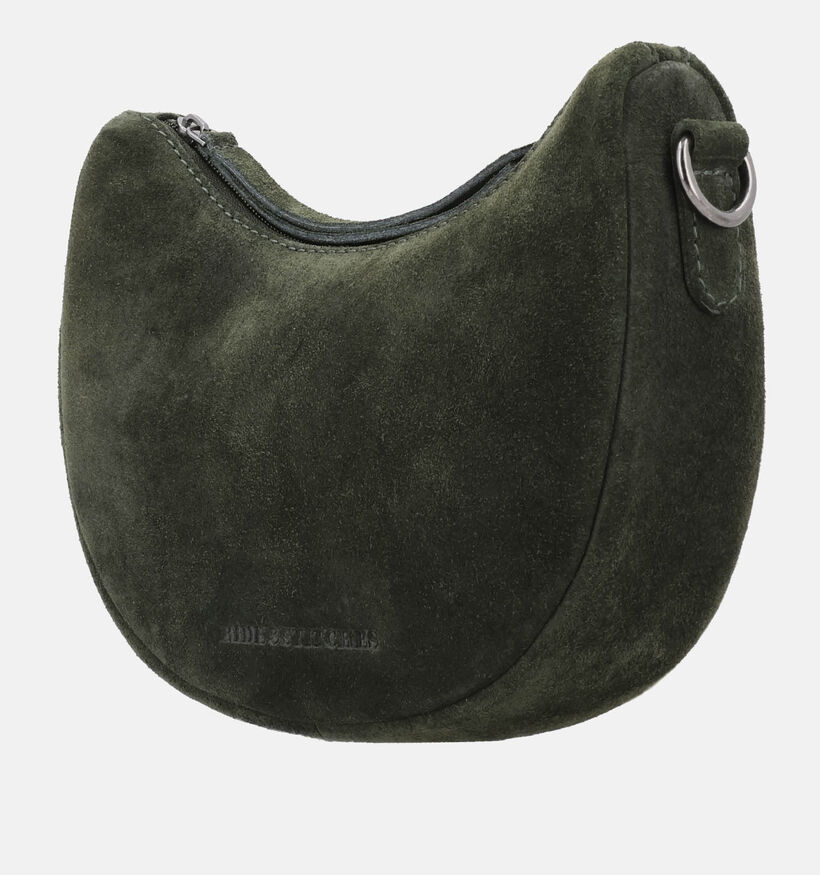 Hide & Stitches Donkergroene Crossbodytas voor dames (374217)
