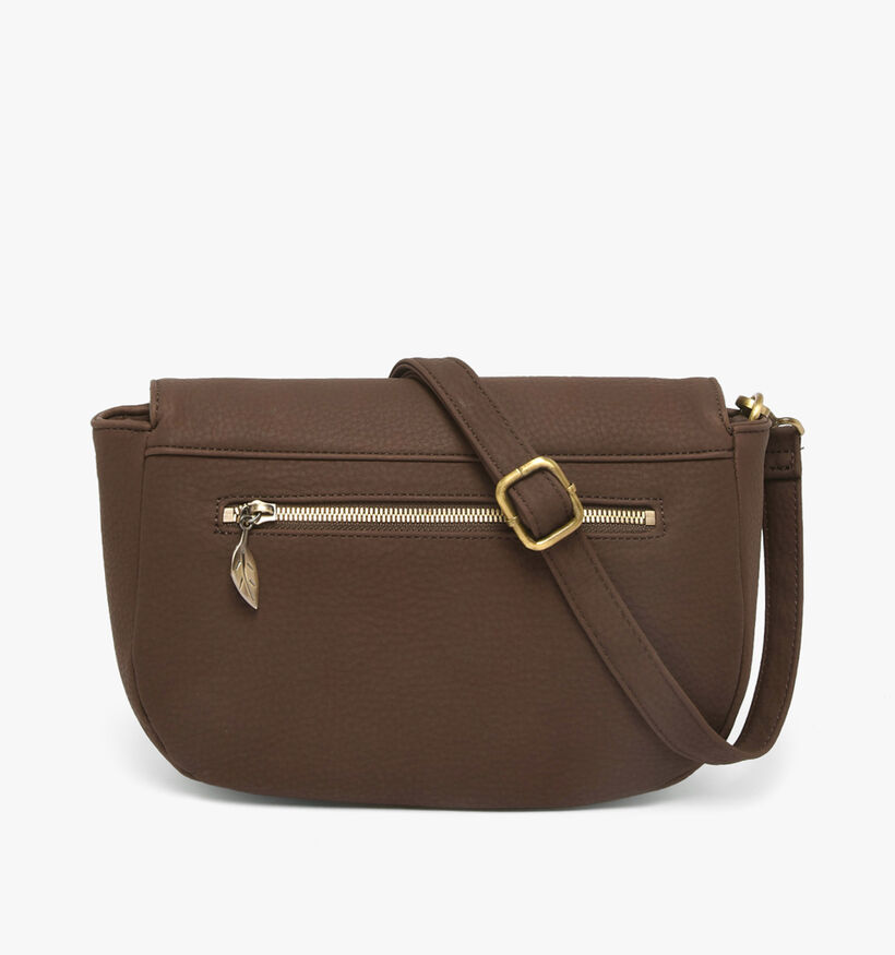 Woomen Neflier Pearl Sac port&eacute; crois&eacute; en Brun fonc&eacute; pour femmes (378676)
