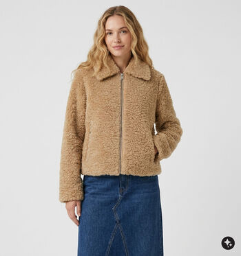 Desires Manteaux Beige
