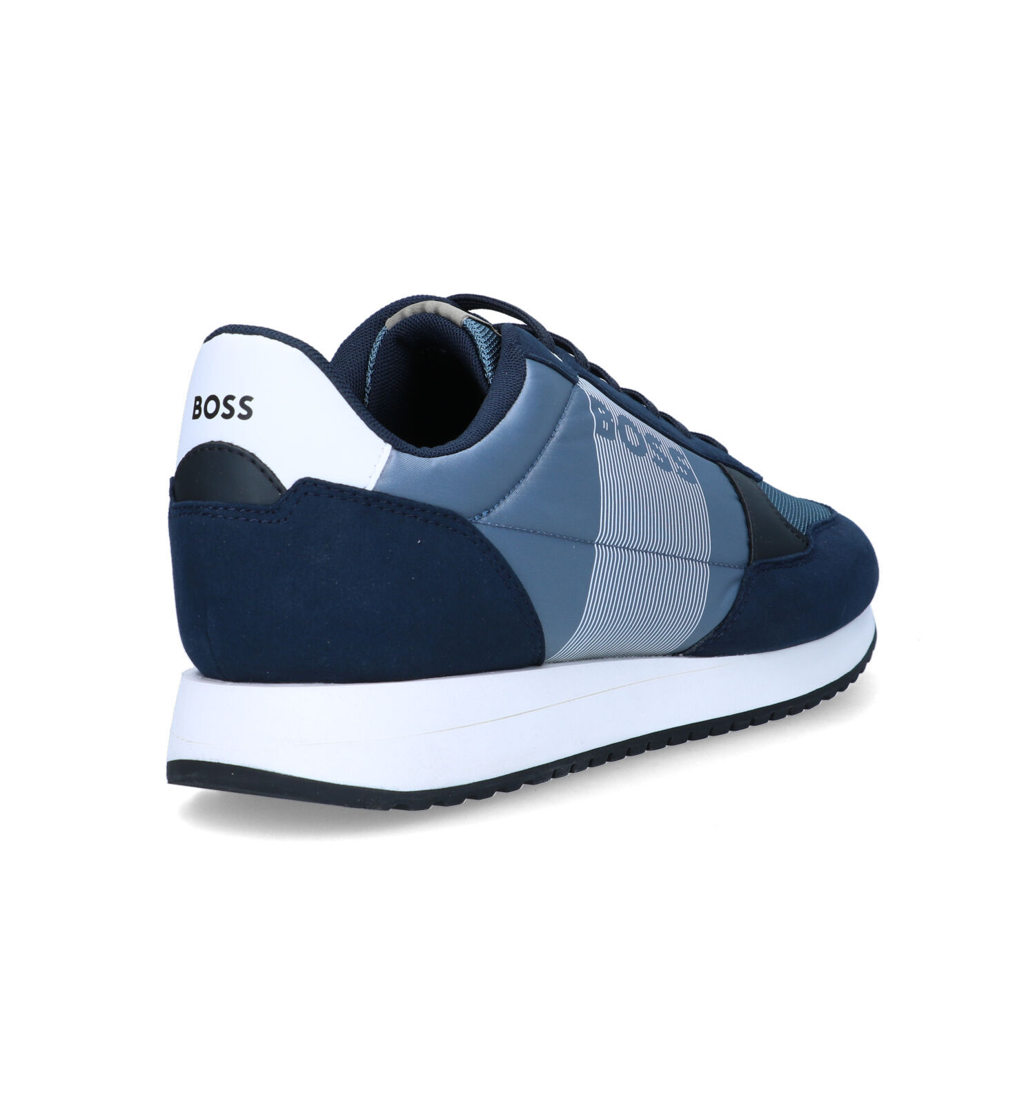 BOSS Kai Runn Blauwe Sneakers Heren Sneakers Online op TORFS.BE