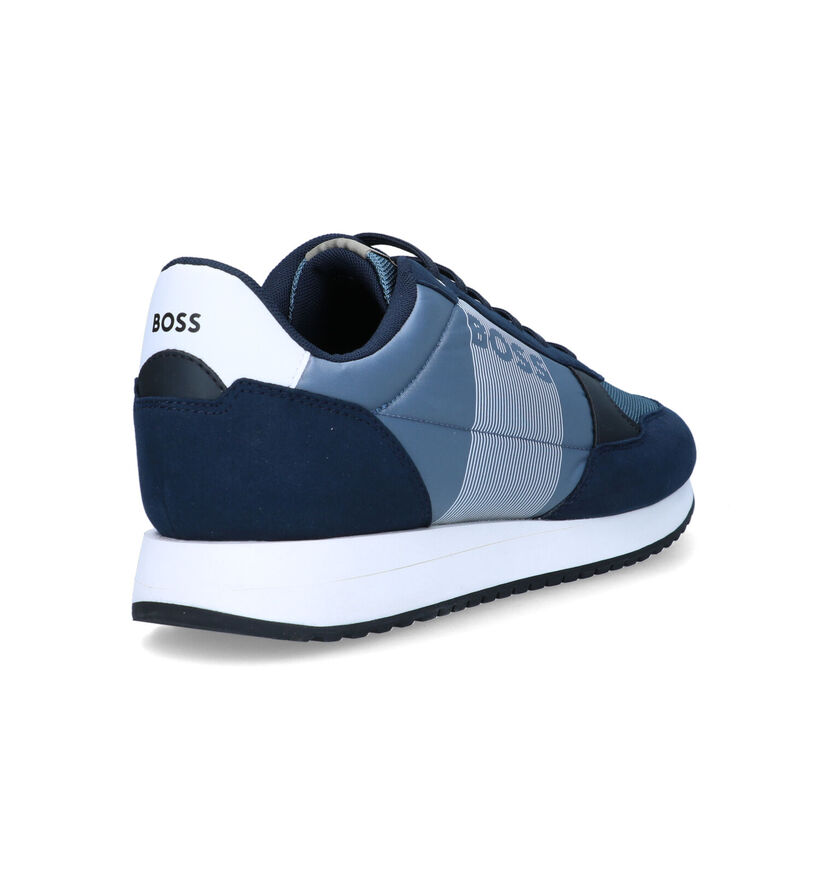 BOSS Kai Runn Baskets en Bleu pour hommes (320713)