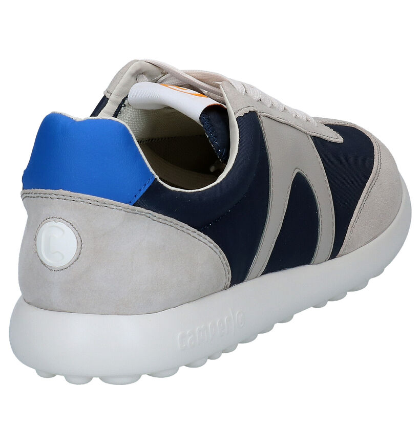 Camper Pelotas Kaki Veterschoenen in nubuck (290257)