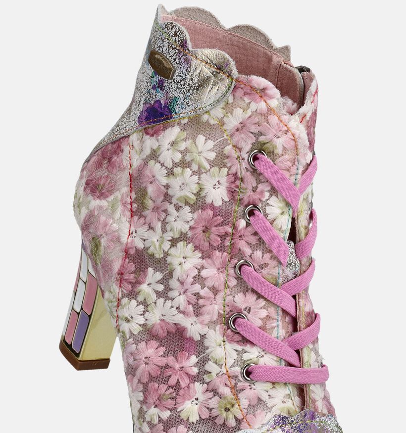 Laura Vita Alcbaneo Roze Enkellaarzen voor dames (373210)