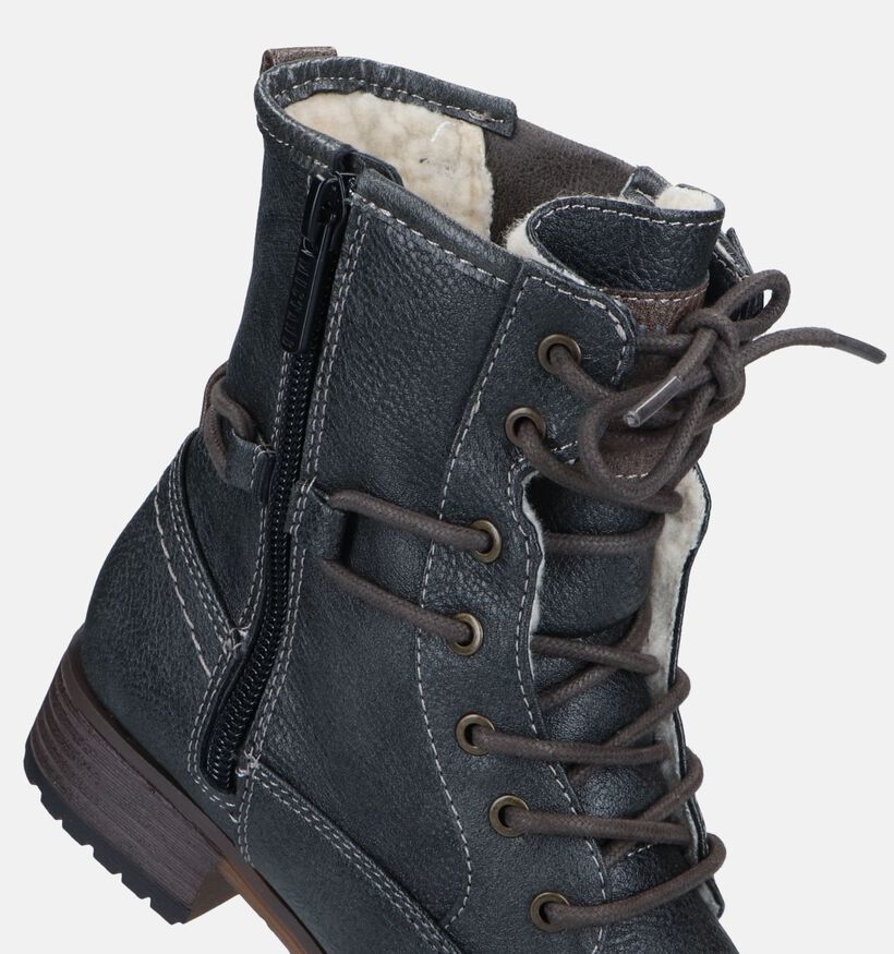 Mustang Grijze Bottines voor meisjes (331714)